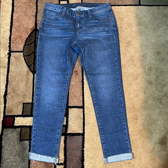 Michael Kors Stretchy Izzy Skinny Cropped Jeans (Size: 2) - Picture 6 of 10